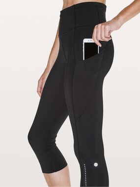 Lululemon Fast & Free Crop || *Nulux
19"'